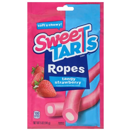Product image of SweeTARTS Ropes Tangy Strawberry 5 oz 5 oz
